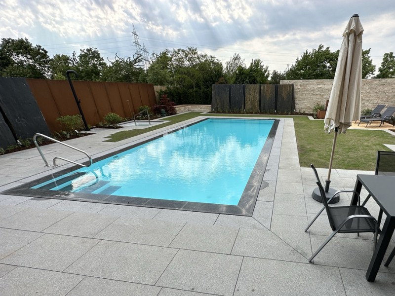 Privates LuxusSPA Sauna, Pool & Garten im Badehaus Kohler genießen